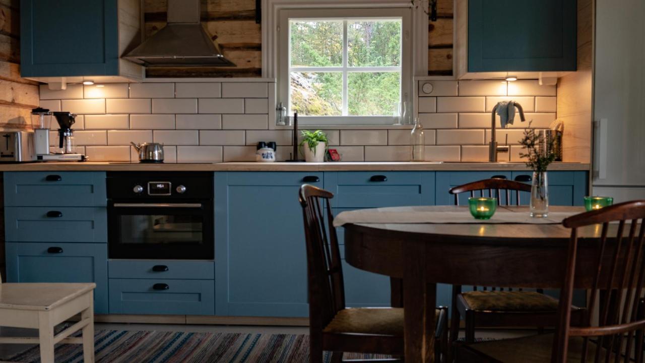 Braennskaer Cottages & Glamping ปาร์กัส ภายนอก รูปภาพ