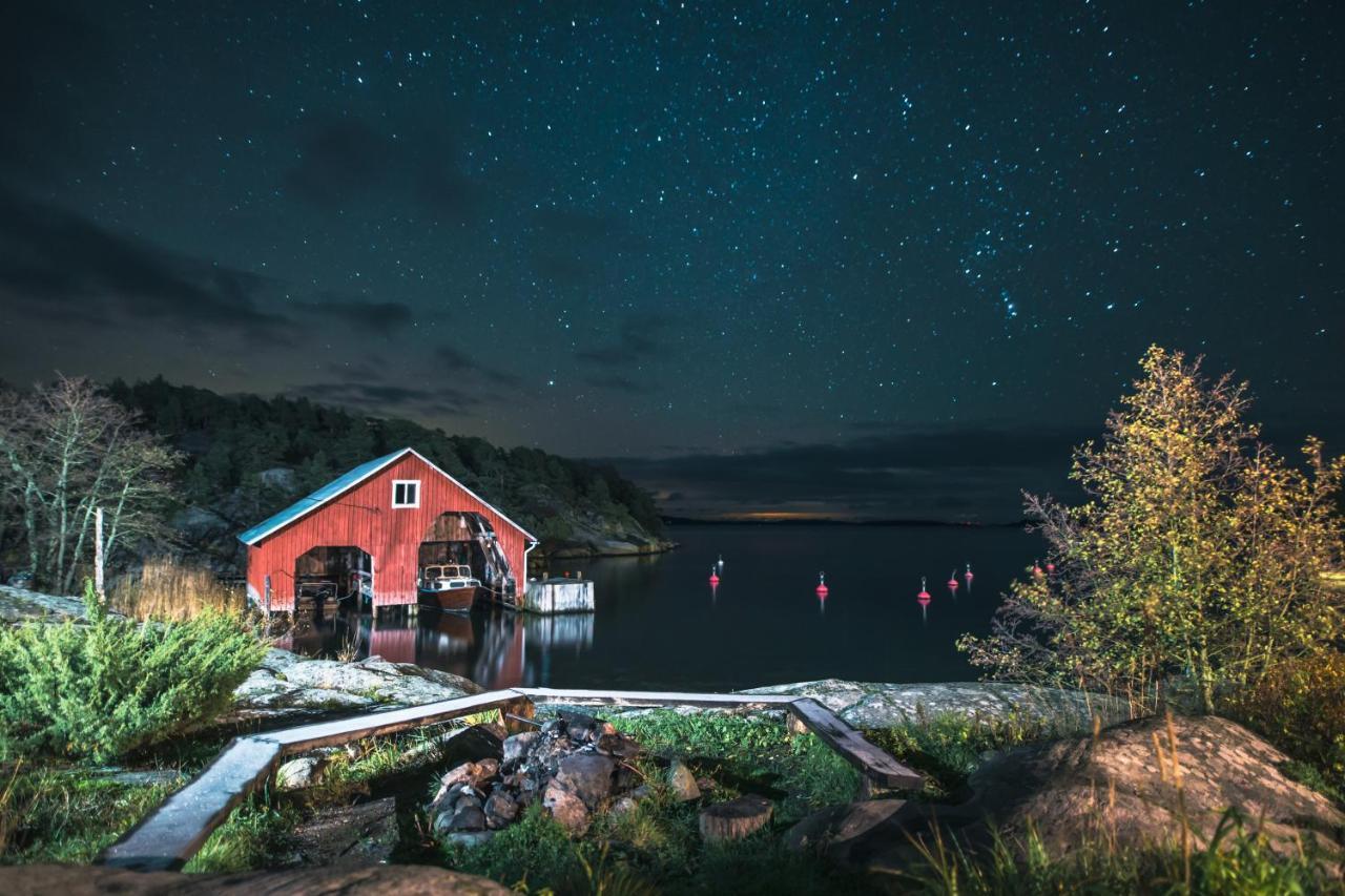 Braennskaer Cottages & Glamping ปาร์กัส ภายนอก รูปภาพ
