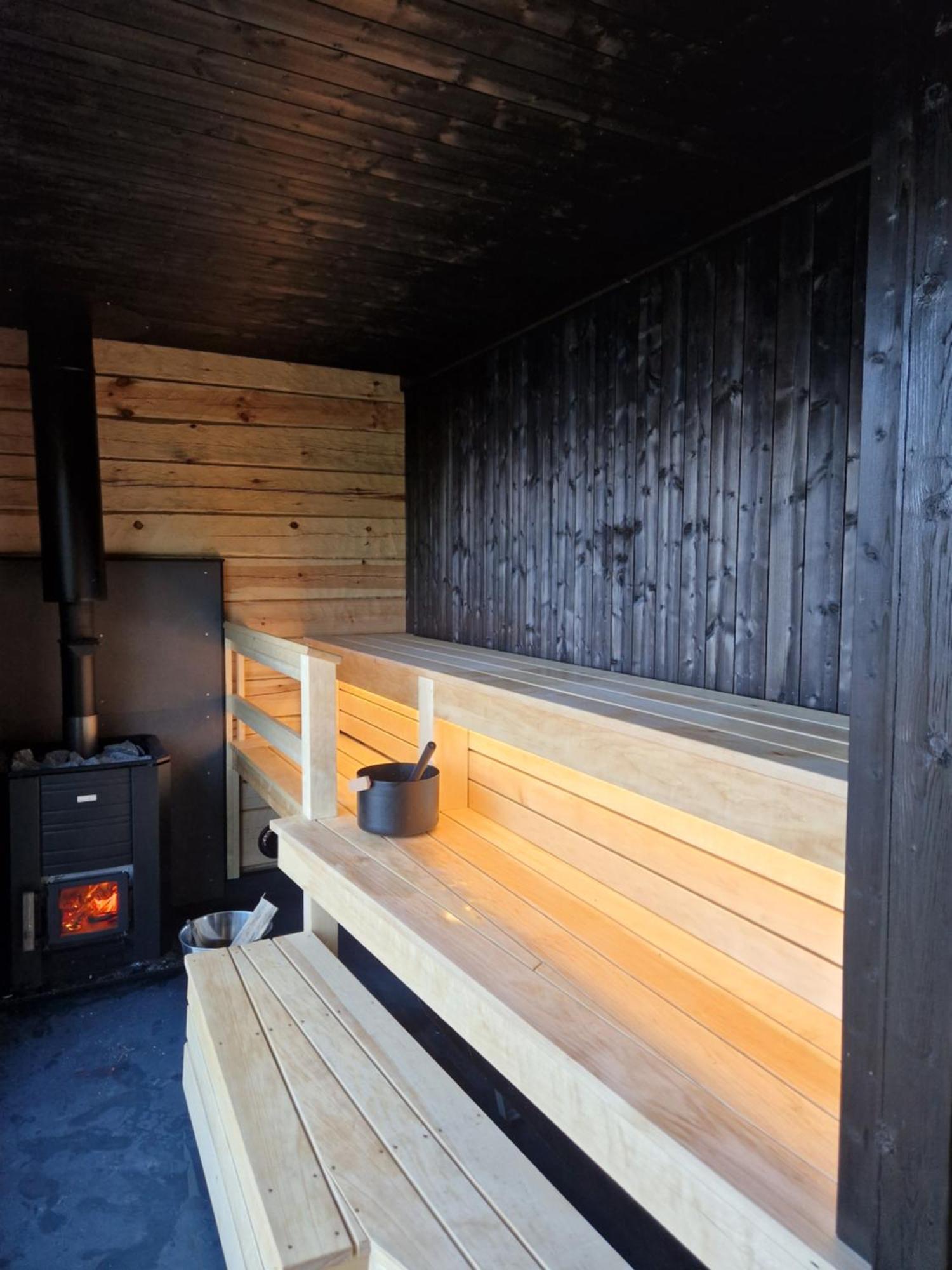 Braennskaer Cottages & Glamping ปาร์กัส ภายนอก รูปภาพ