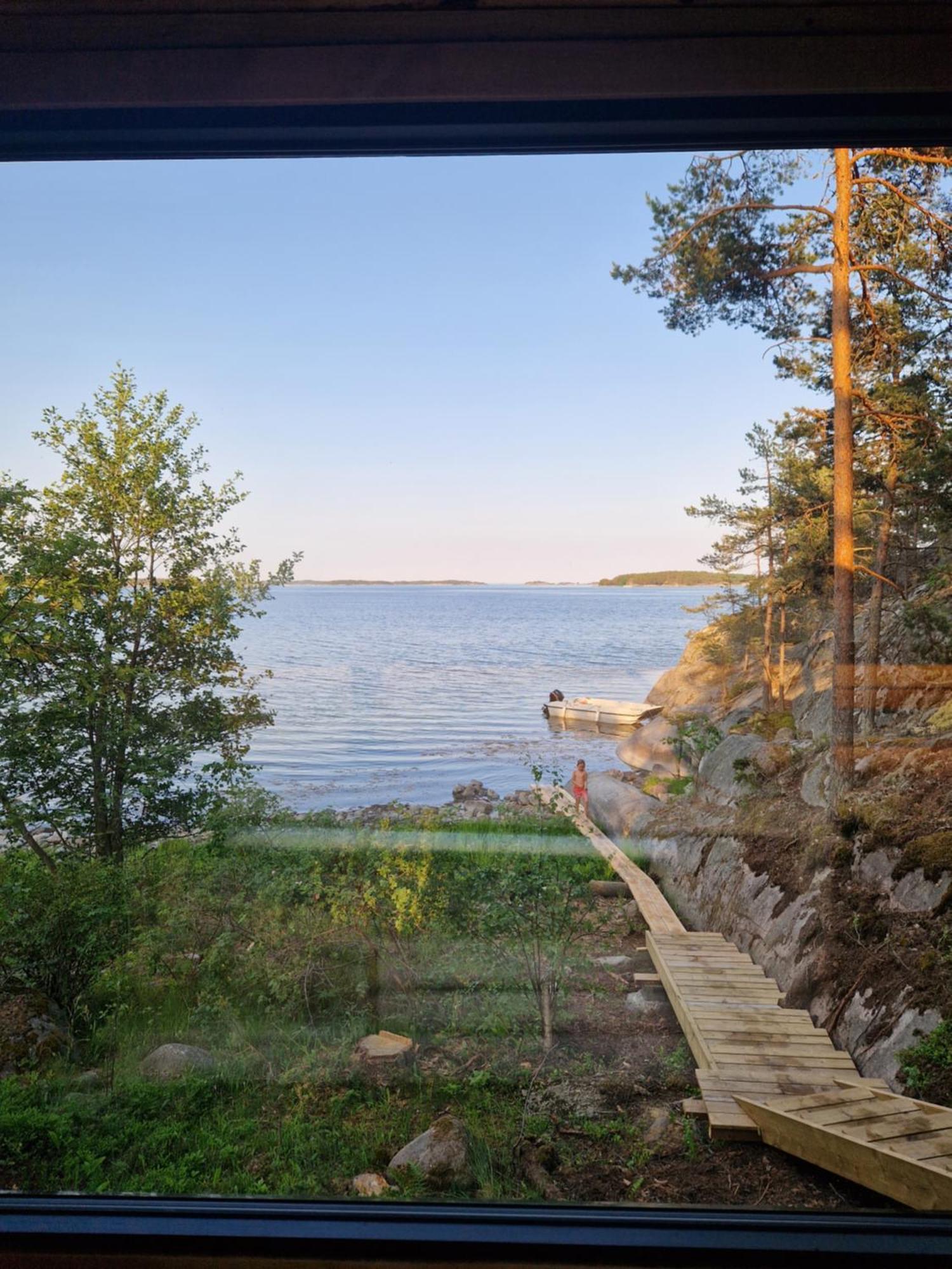 Braennskaer Cottages & Glamping ปาร์กัส ภายนอก รูปภาพ
