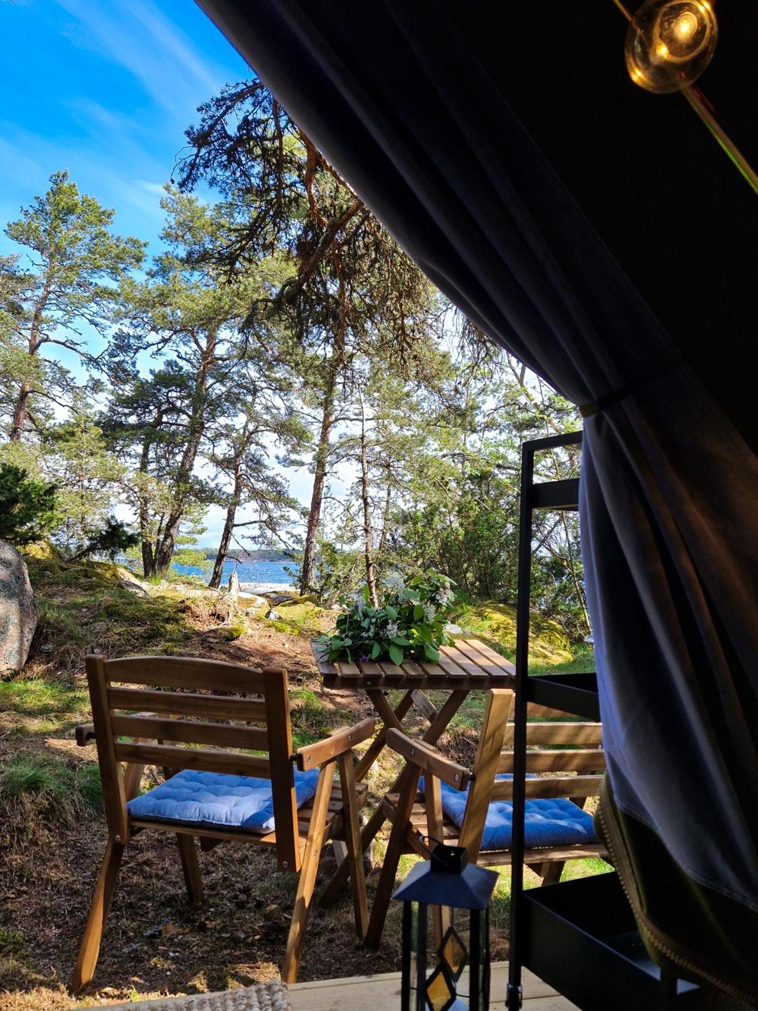 Braennskaer Cottages & Glamping ปาร์กัส ภายนอก รูปภาพ