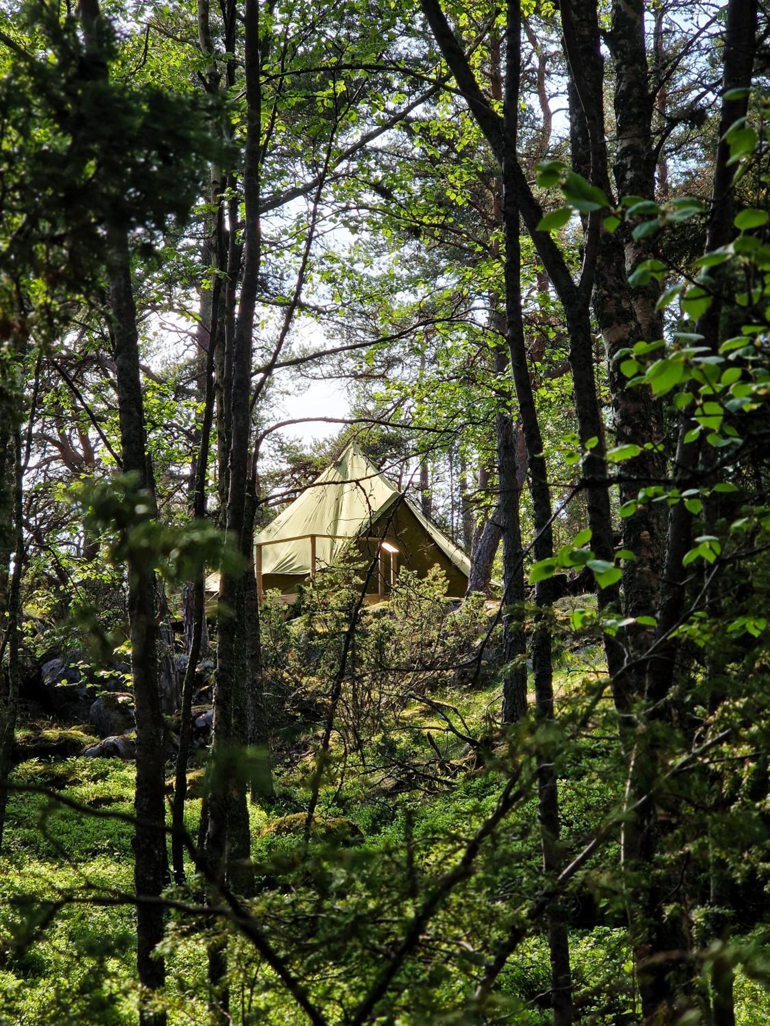 Braennskaer Cottages & Glamping ปาร์กัส ภายนอก รูปภาพ