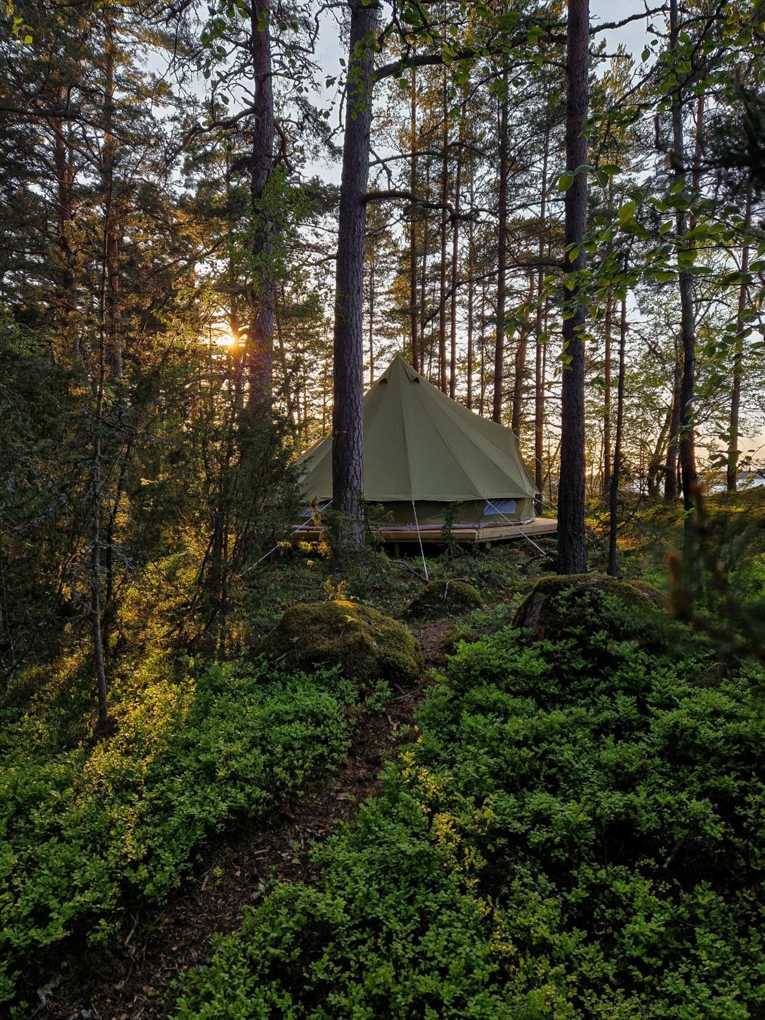 Braennskaer Cottages & Glamping ปาร์กัส ภายนอก รูปภาพ