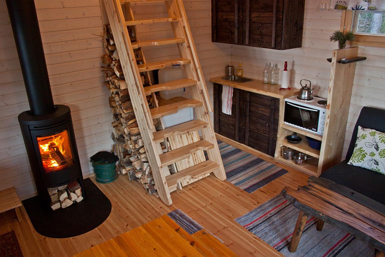 Braennskaer Cottages & Glamping ปาร์กัส ภายนอก รูปภาพ