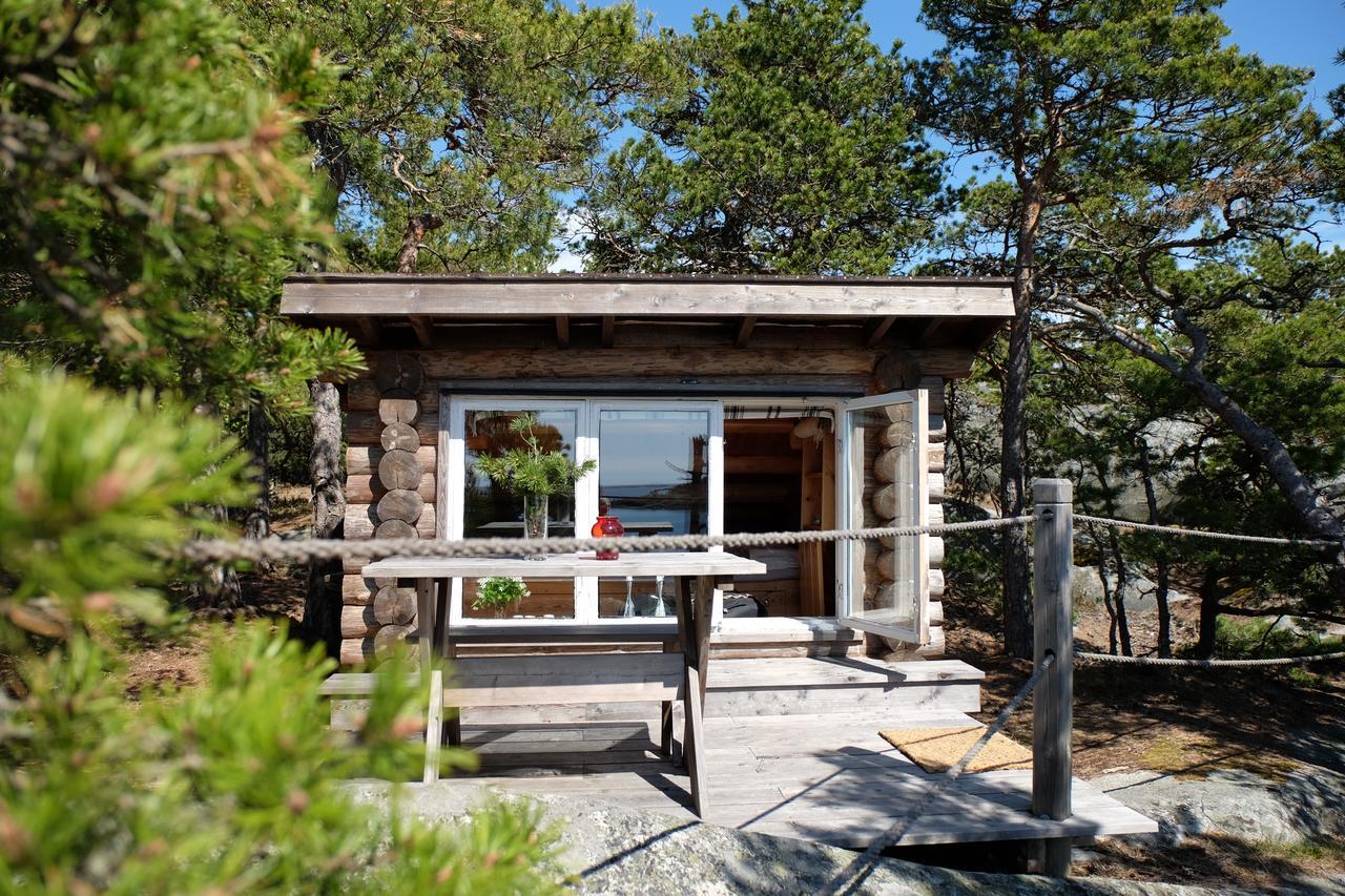 Braennskaer Cottages & Glamping ปาร์กัส ภายนอก รูปภาพ