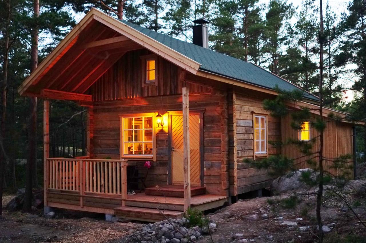 Braennskaer Cottages & Glamping ปาร์กัส ภายนอก รูปภาพ