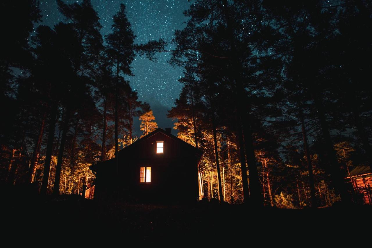 Braennskaer Cottages & Glamping ปาร์กัส ภายนอก รูปภาพ
